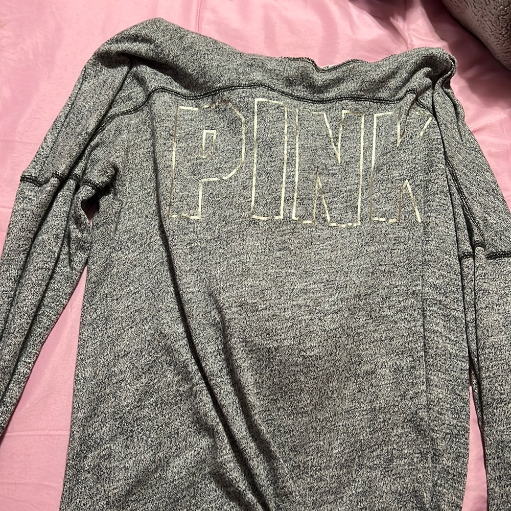 Pink hoodie